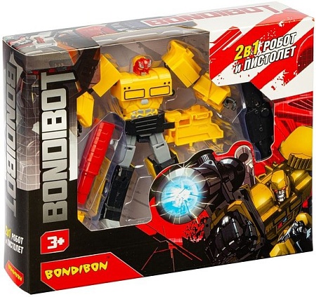 Трансформер Bondibon Робот-пистолет BB4963