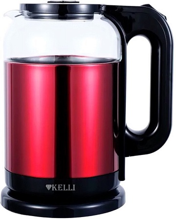 Электрический чайник KELLI KL-1807 (красный)