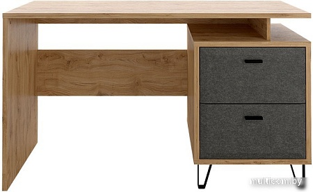 Стол Black Red White Grace BIU2S (дуб наварра/графит)