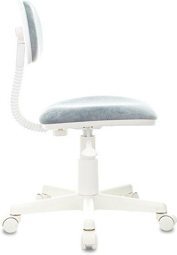 Офисное кресло Бюрократ CH-W201NX (серо-голубой Light-28/пластик белый)
