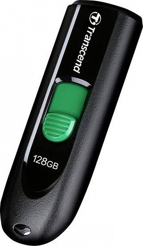 USB Flash Transcend JetFlash 790C 128GB (черный/зеленый)