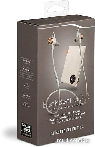 Наушники Plantronics Backbeat Go 3 [204351]