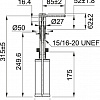 Дозатор Franke Comfort 119.0578.747 (ваниль)