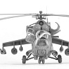 Звезда Советский ударный вертолет Ми-24В/ВП &amp;quot;Крокодил
