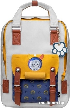 Рюкзак MAH MR20C2022B01 (светло-серый/темно-синий/желтый)