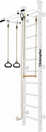 Детский спортивный комплекс Kampfer Helena Wall (3 м, жемчужный/белый)