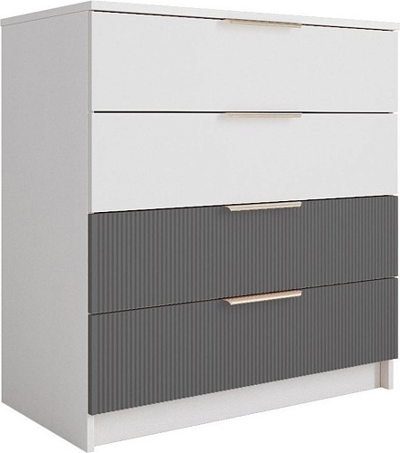 ДСВ Лавис КМД 800.1 (белый/белый софт/графит софт)