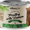 Консервированный корм для кошек Chicopee Adult Cat Домашняя птица с олениной 195 г