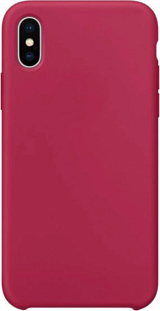 Чехол для телефона Case Liquid для Apple iPhone XS Max (розово-красный)