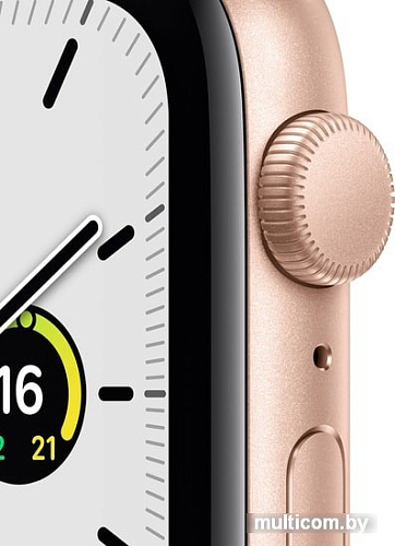 Умные часы Apple Watch SE 44 мм (алюминий золотистый/сияющая звезда)