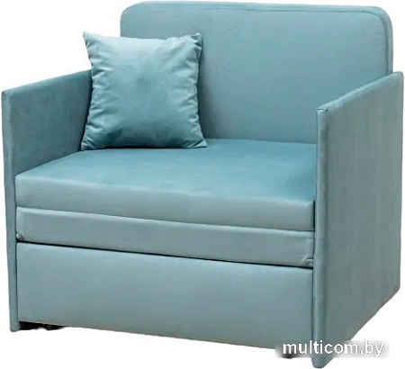 Кресло-кровать Комфорт-S Дариуш (newtone aqua blue)