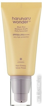 Крем солнцезащитный Haruharu Black Rice Moisture Airyfit SPF50+ PA++++ (50 мл)