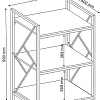 Стеллаж Signal Tablo R3 (дуб/темно-коричневый)