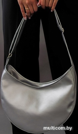Женская сумка MT.style Луна (серебро)
