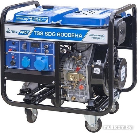 Дизельный генератор ТСС SDG 6000EHA