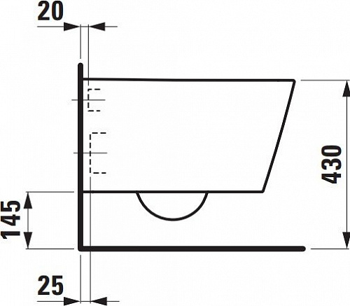 Унитаз Laufen Kartell Rimless 8203360000001