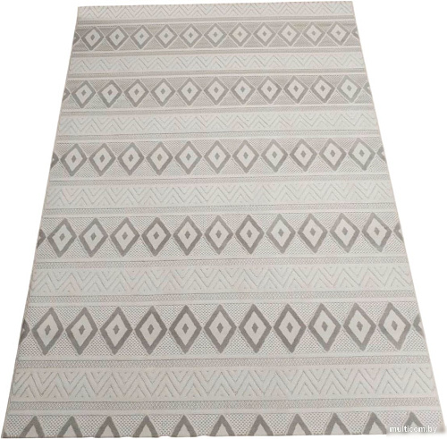 Ковер для жилой комнаты Radjab Carpet Сканди Сизаль Прямоугольник 10926C 12259RK (1.6x3, Grii/Krem)