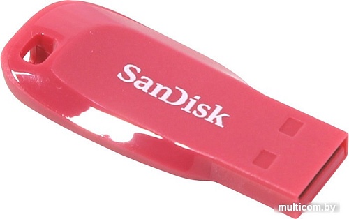 USB Flash SanDisk Cruzer Blade 16GB (розовый) [SDCZ50C-016G-B35PE]