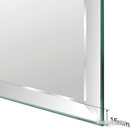 Зеркало Алмаз-Люкс С-038 80x80