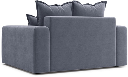 Кресло-кровать Mio Tesoro Отман (Velutto 32, серый)