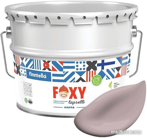 Краска Finntella Foxy Lapselli Matte Nukke F-50-1-9-FL247 9 л (розовый)