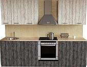 Кухня Хоум Лайн Луиза Люкс 2500 (сосна пасадена/сосна касцина)