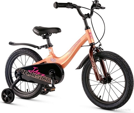 Детский велосипед Maxiscoo Jazz Стандарт Плюс 16 2025 MSC-J1641 (пудра)