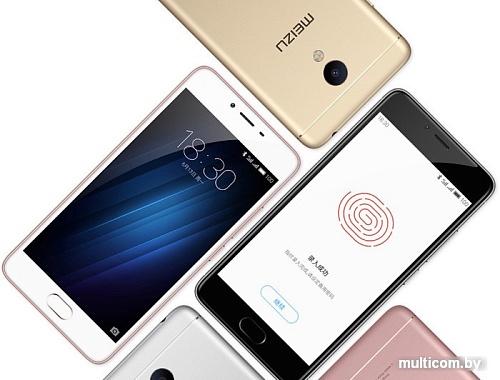 Смартфон MEIZU M3s 16GB Gray