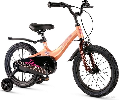 Детский велосипед Maxiscoo Jazz Стандарт Плюс 16 2025 MSC-J1641 (пудра)