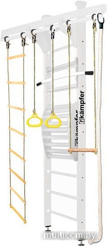 Детский спортивный комплекс Kampfer Wooden ladder Maxi Wall Стандарт (жемчужный)