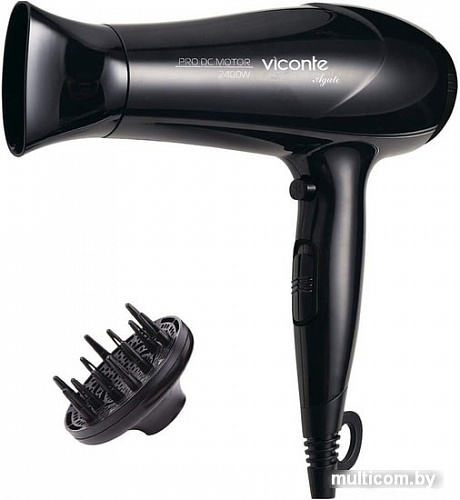 Фен Viconte VC-3723 (черный)