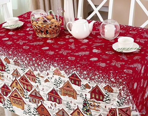 Скатерть АртПостель Новогодняя ночь СБ.150.260 260x150