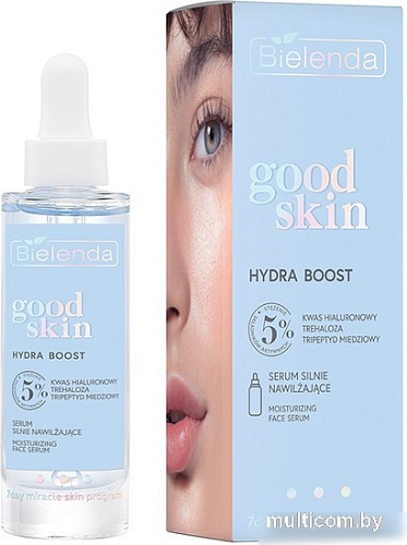 Bielenda Сыворотка для лица Good Skin Hydra Boost Увлажняющая с гиалуроновой кислотой 30 мл
