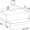 Кухонная вытяжка Oasis UV-60B (F)