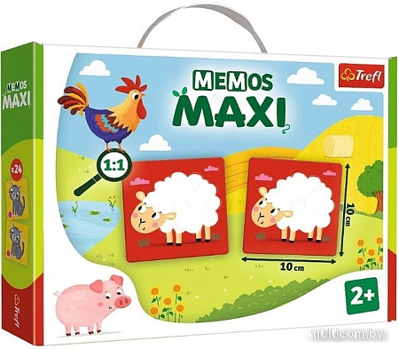 Развивающая игра Trefl Мой первый мем. Ферма 02266 (24 эл)