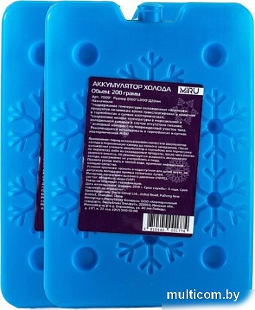 Аккумулятор холода Miru 7009/2 (2 шт)