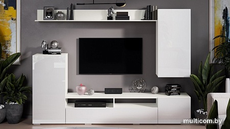 Горка Трия Моретти (белый/белый глянец)