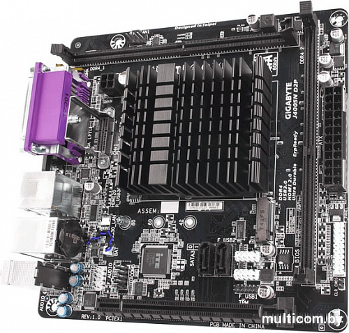 Материнская плата Gigabyte J4005N D2P (rev. 1.0)