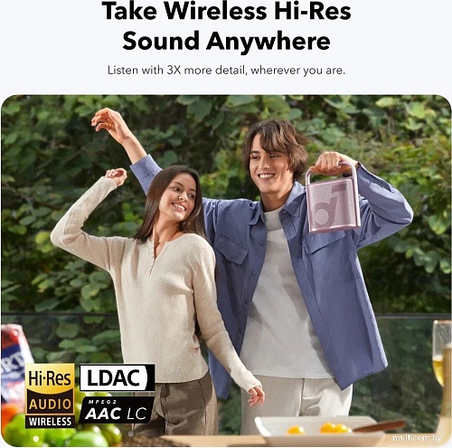 Anker SoundCore Motion X500 (розовый)