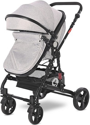 Универсальная коляска Lorelli Alba Classic (3 в 1, серый)
