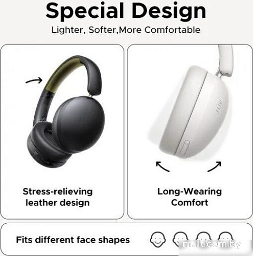 Наушники Ugreen Studio Max2 HP205 (белый)