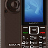 Мобильный телефон Maxvi B21ds (коричневый)