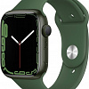 Умные часы Apple Watch Series 7 45 мм (зеленый/зеленый клевер спортивный)