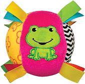 Погремушка Азбукварик Люленьки. Мячик Песенка 2411 (розовый)