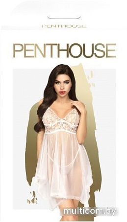 Костюм эротический Penthouse Naughty Doll & Quot PENT4006284 (S/M, белый)