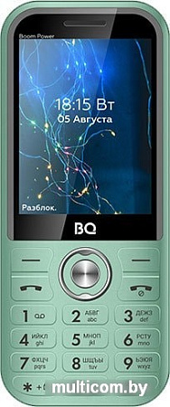 Мобильный телефон BQ-Mobile BQ-2826 Boom Power (зеленый)