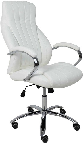Офисное кресло AksHome Mastif Eco (экокожа, белый)