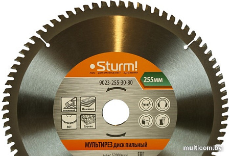 Пильный диск Sturm 9023-255-30-80T