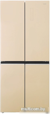 Четырёхдверный холодильник CENTEK CT-1744 Beige