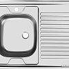 Кухонная мойка Ukinox STD800.600-5C 0L (с сифоном)